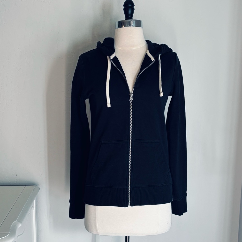 Superdry Standard Label Women’s Cotton Zip-Up Hoodie, W2010135A, Size 2